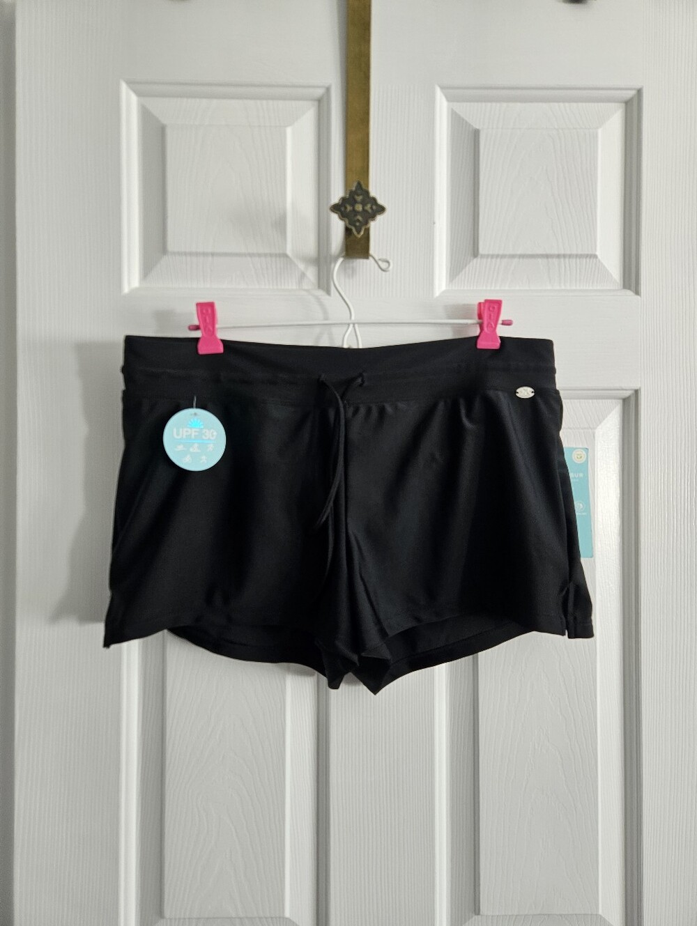 NWT ZeroXposur Black Swim Shorts- Licorice